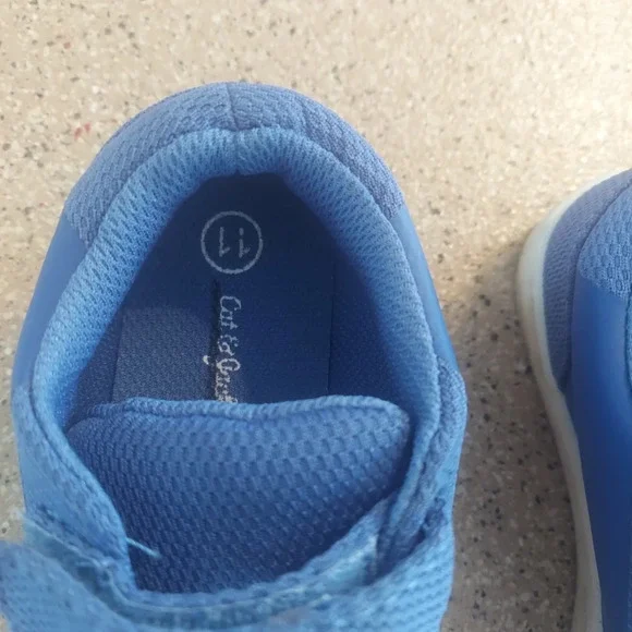 Cat and Jack Royal Blue Target Toddler shoes - Picture 2 of 9
